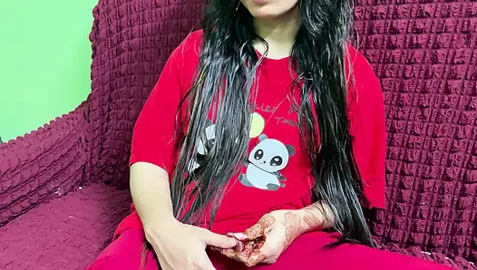 My Desi sexy stepsister gets very happy to fucking with me