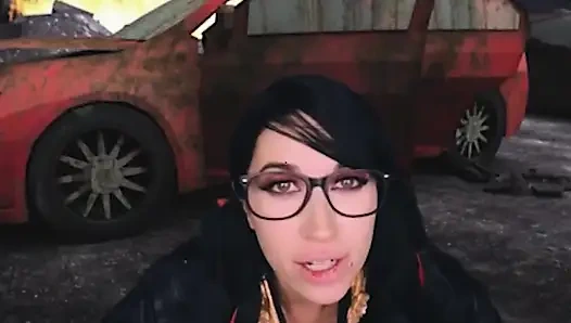 VRCosplayX Время быть шаловливым с Alex Coal как Bayonetta, часть 1