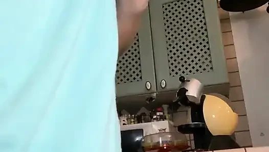 Sobald sie aufwacht und sofort im video-chat mit einem meinen fan