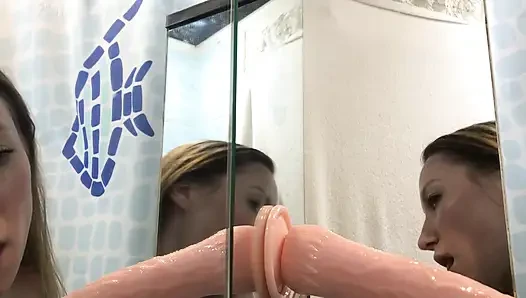 I Practice Deep Blowjob for Your Hard Cock