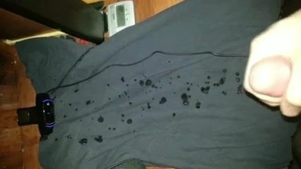 Big cumshot from 2 angles