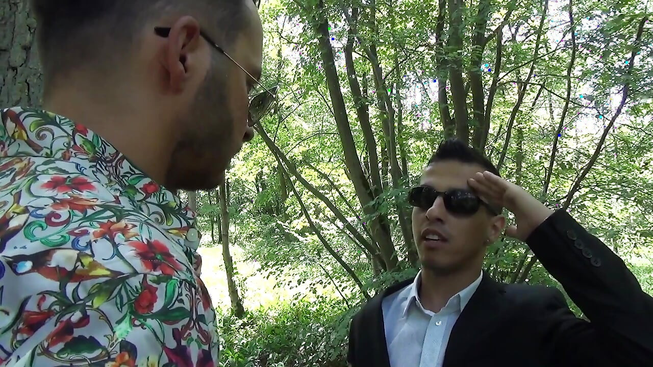 Thiago Monte fucks Agent Pan like a woodland bitch