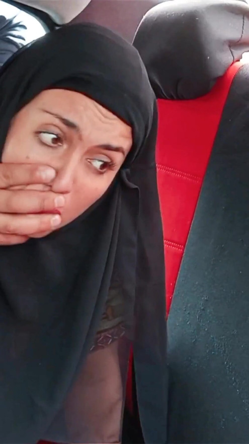 Indian stepmother wearing hijab gets fucked in car | Clip 2