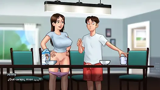 Kolajen üvey anneyle sevişiyor ve ona tüm sütünü veriyor - yaz mevsimi efsanesi