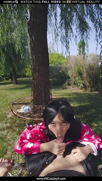 VRCosplayX Demon Slayer Mai Thai As Yaiba Makomo Became Hot And Lustful As Much As She Is Dangerous Part 1