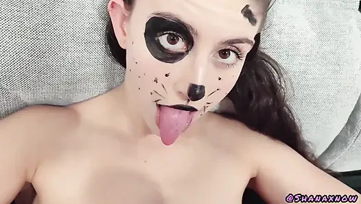 YOUR CUTE AND SWEET PUPPY WANTS MILK AHEGO FUCKED