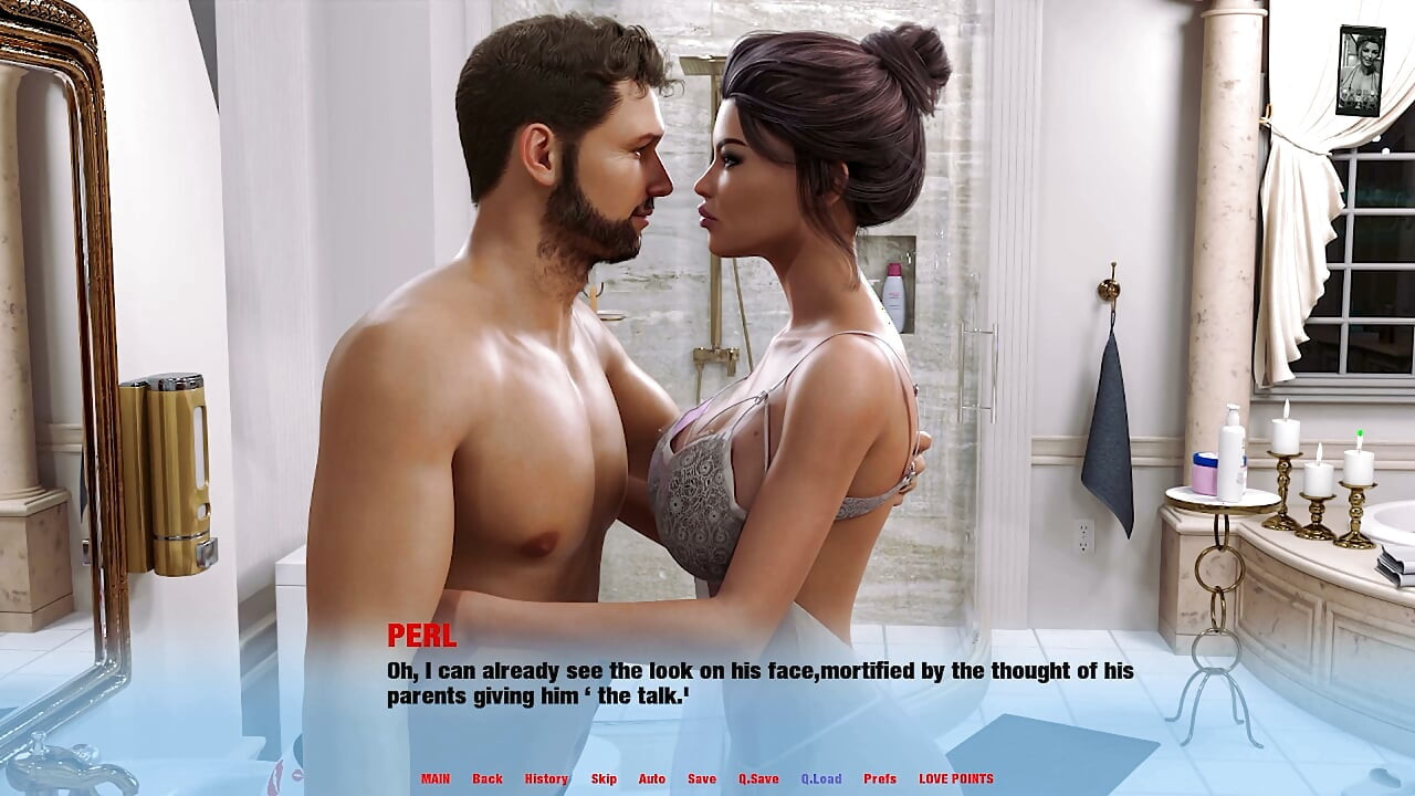 Alternative Worlds 4 - Wife Treats Husband with the Best Blowjob in the Bathroom