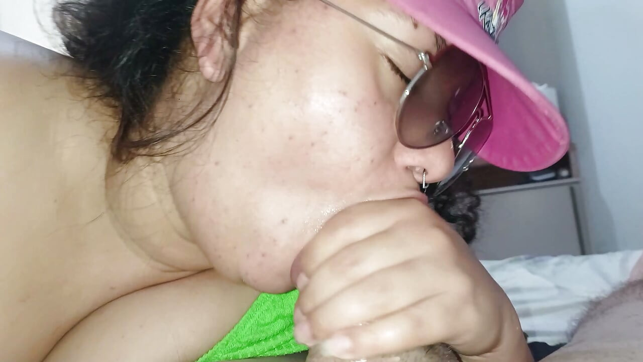 POV: Wet and kinky blowjob this horny slut loves swallowing a hard cock.