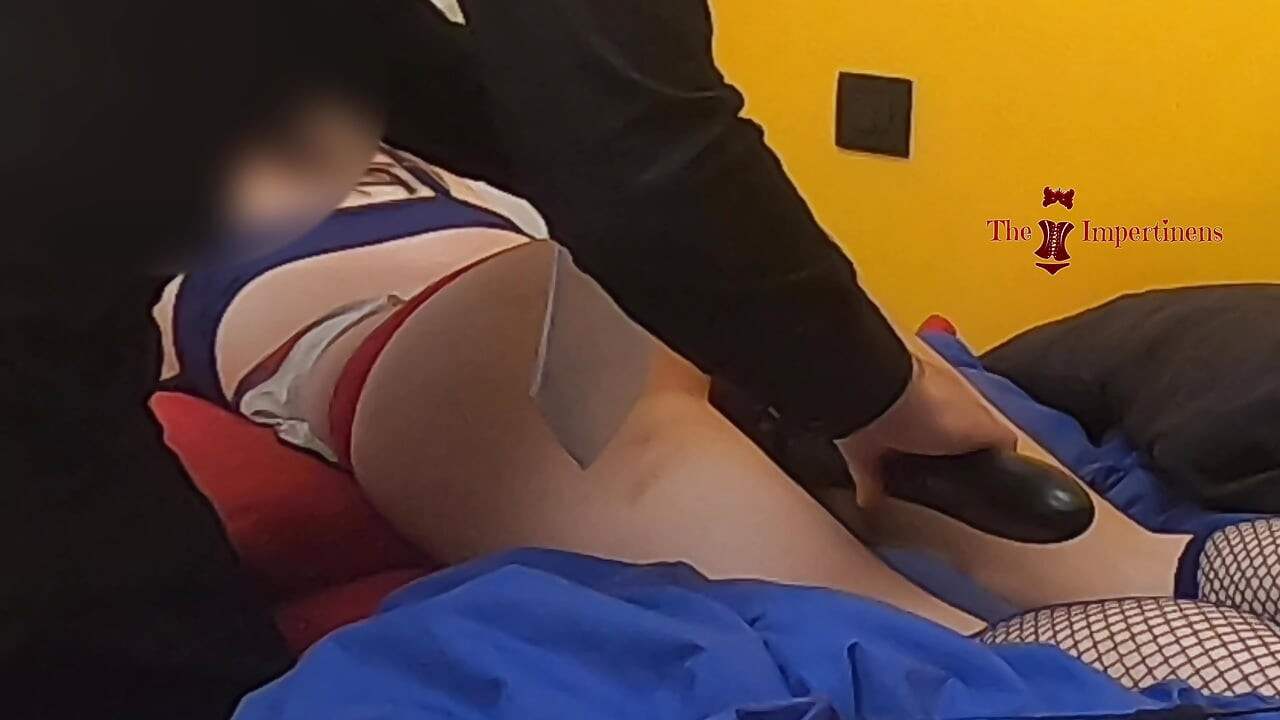Whip a beatiful ass with flogger, crop - BDSM SPANKING - part1