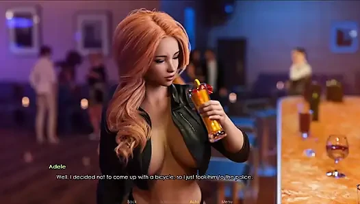 Lust academy # 8: faith gab mir eine massage, Adelle ist im club fast nackt