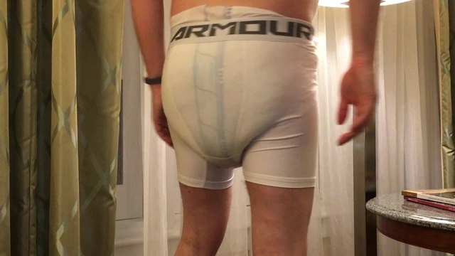 Pee Soaked Diaper Heavily Leaking