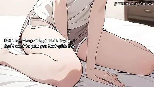 Akane Kurokawa makes you orgasm hard with her feet (Censored JOI)
