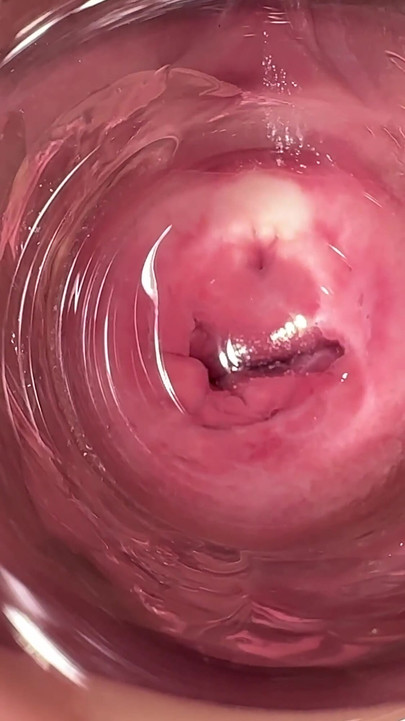 My stepsister show what is deep inside her teen creamy pussy