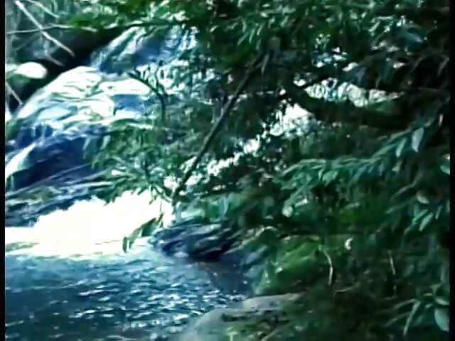 Hunk gets his ass licked and cock sucked before fuck session outdoors