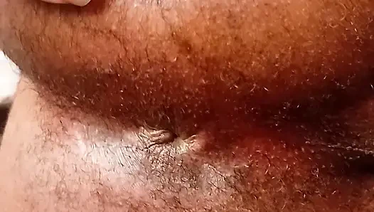Black ass , shaving my butt holl till smooth