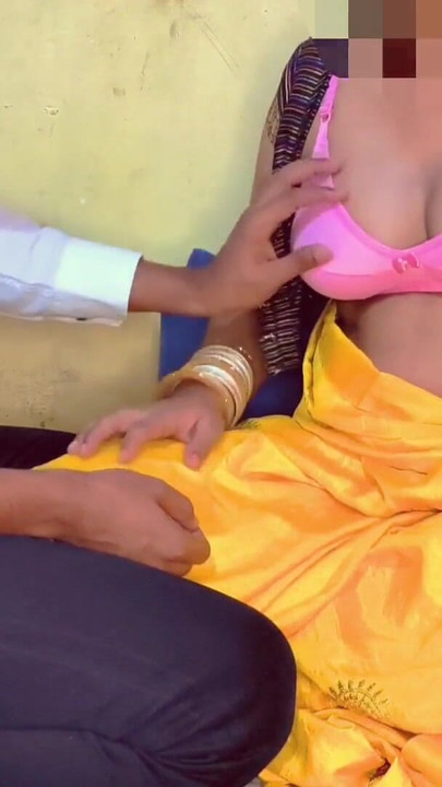 Thrilling moment from "Indian stepmom got a anniversary gift by stepson"