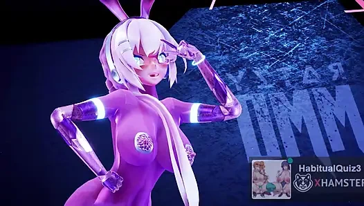 mmd r18 Super Bunny Butt Bass Knight want to fuck hard no mercy 3d hentai