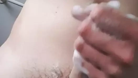 sabunlu masturbasyon 2