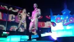 Aserbaidschanische Männer erotische Tanzshow