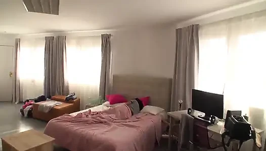 Hot arab Aysha wakes up with sex & creampie
