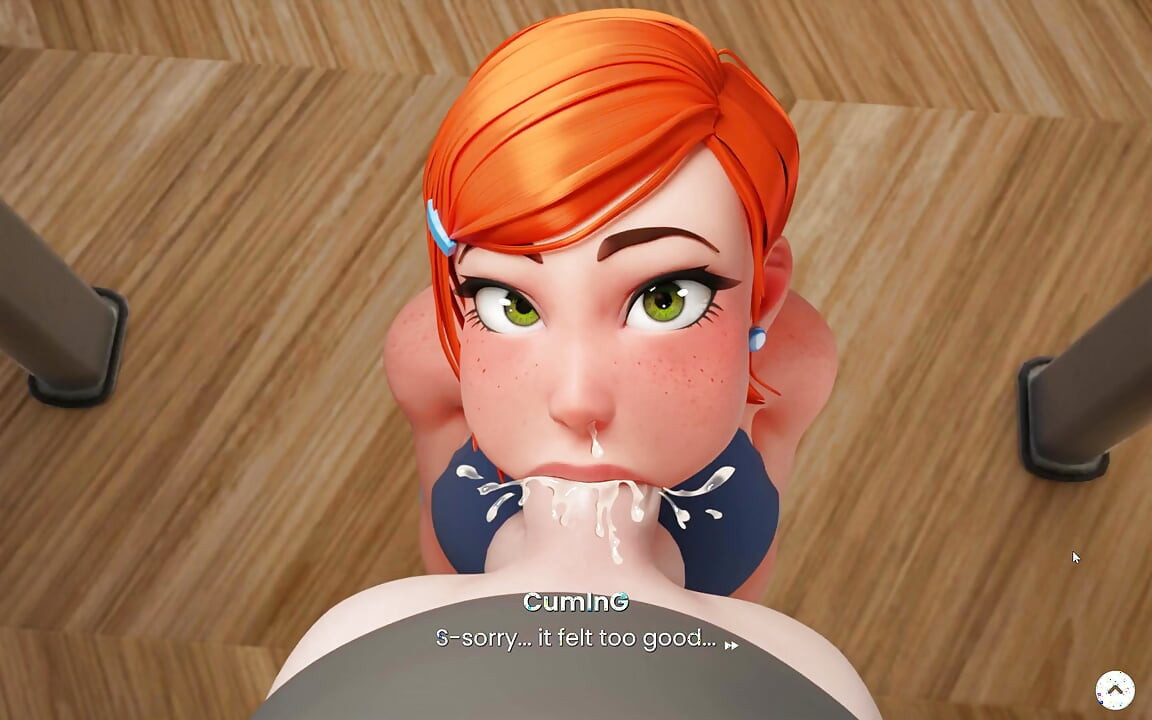 Mansion Days TABOO Hentai Game Ep.7 ACCIDENTAL BONER ends up with STEP SIS DEEPTHROAT !