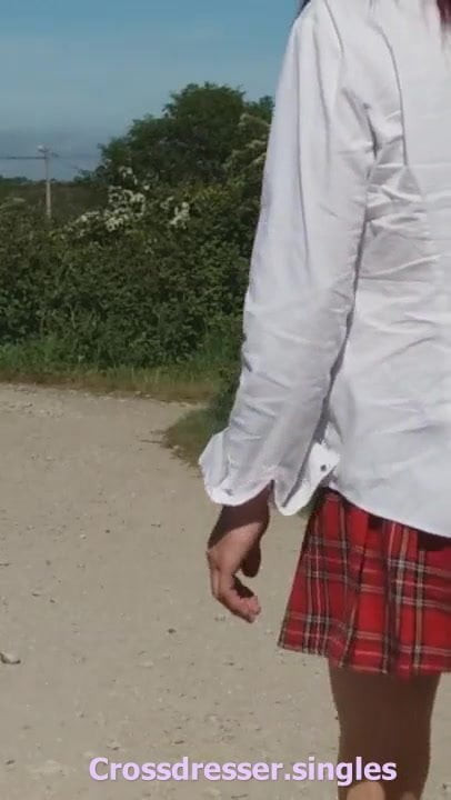CD outdoors