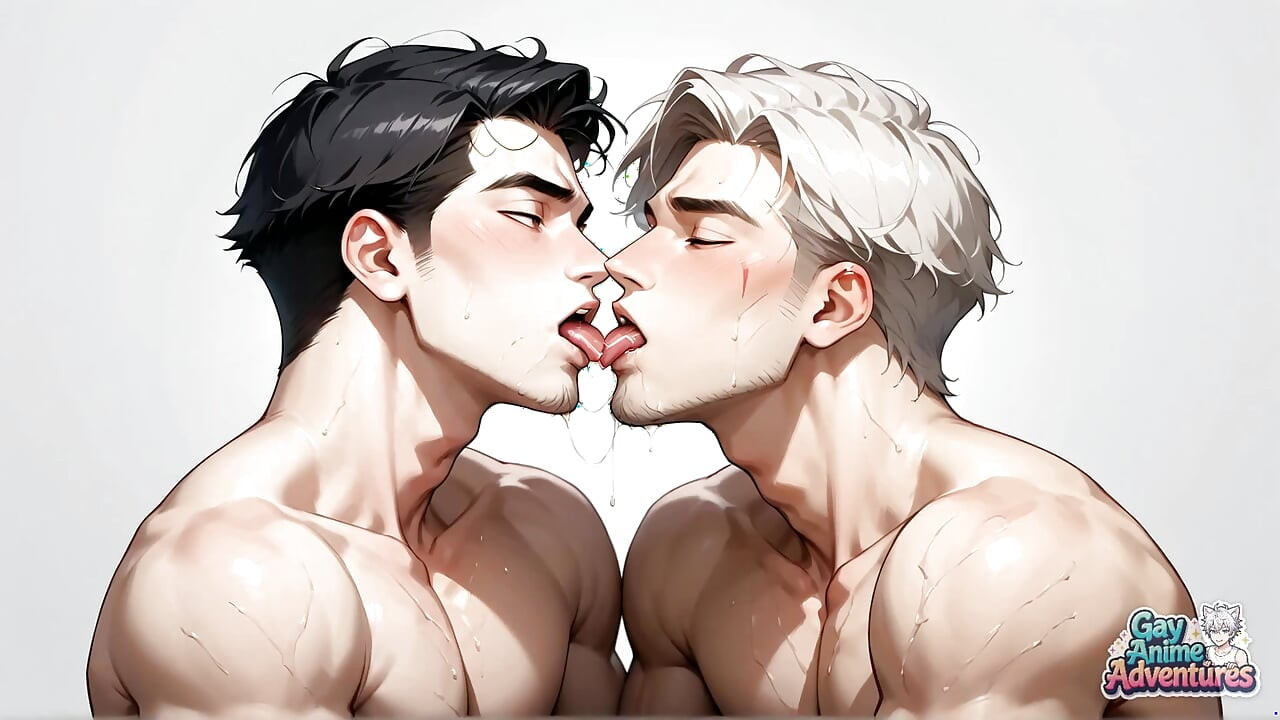 Sexy Guys Get Down and Messy in This Cream Colored Muscle Fest! the Hottest Gay Porn Ever!