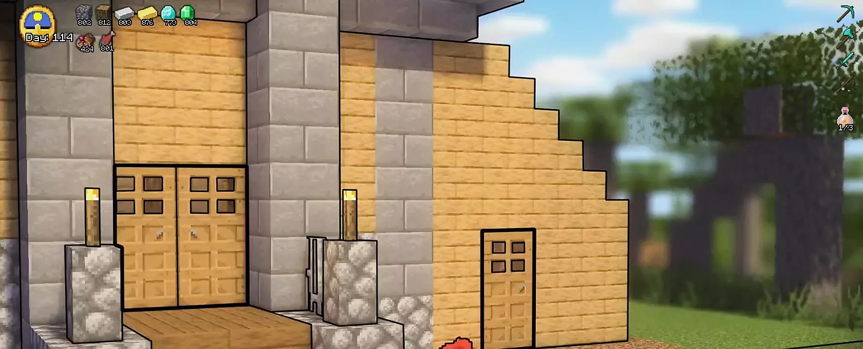 Minecraft HornyCraft - part 62 Blaze हाथों से लंड चुदाई loveskysanhentai द्वारा