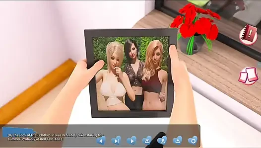 Helping the hotties #2: Johannes saw Bella's boobs while she was getting dressed