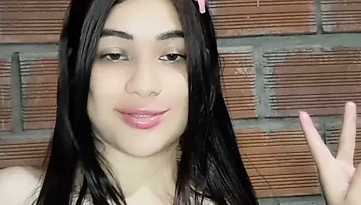 Face of an Indian girl while being fucked from behind