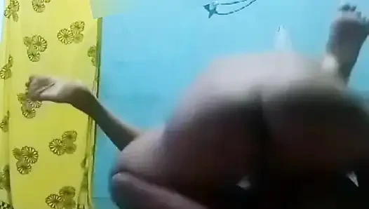 Almost caught, it's better for her husband to wake up