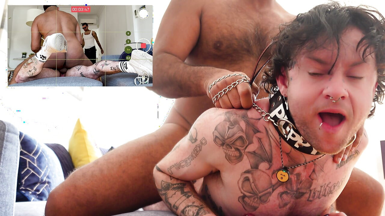 Arab Stepdaddy Using White Ftm Twink Pussy