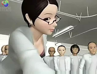 Anime Japanese nun
