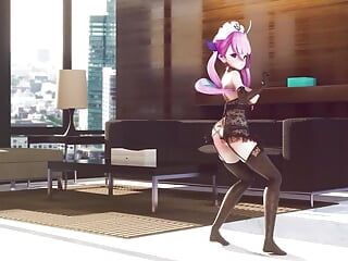 MMD R-18アニメの女の子のセクシーなダンス(クリップ108)
