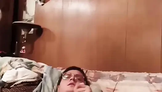 Cumming with My Hand Tied Behind My Back - Ftm Solo DP