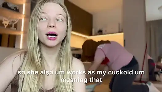 Vom männlichen sklaven zur hübschen sissy angelas erster tag