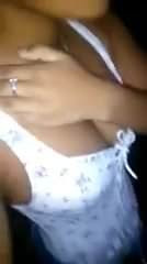 Cute black girl shown boob.mp4