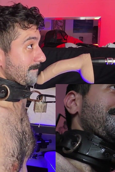 October 2026 Live -- Spit-soaked Ricky Cage Deepthroats Dick for an Hour!
