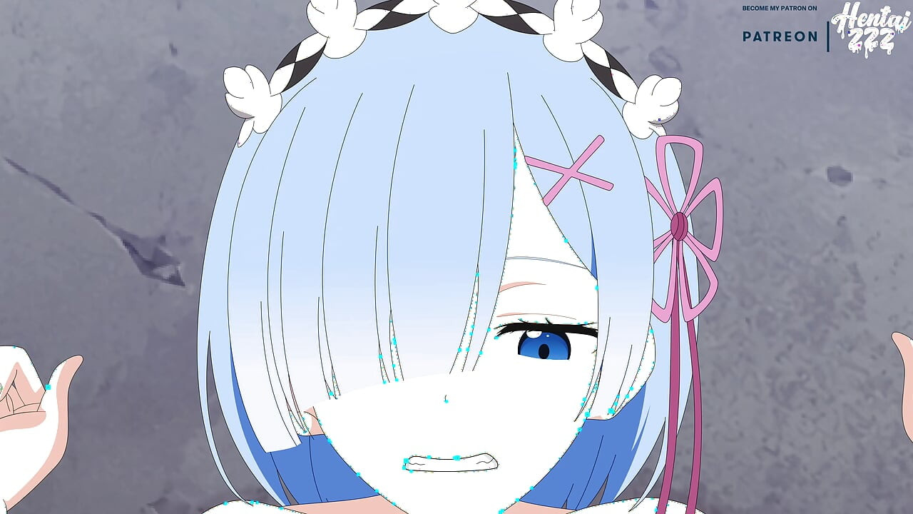 Rem consigue coño preñado por Subaru sin censura rezero hentai