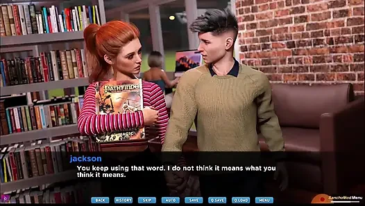 Saksi telanjang #14: jackson menggoda Athene