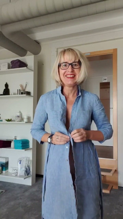 Task: whisk in pussy at work | Clip 1