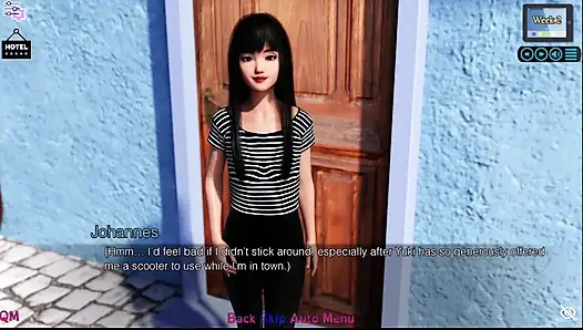 Sunshine love #16: johannes melihat ashley saat dia pergi untuk dudukin kontol