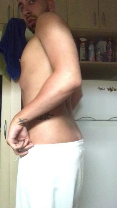 cumming on my sweaty shorts