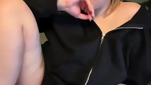 Глубокая глотка и окончание Крупным планом