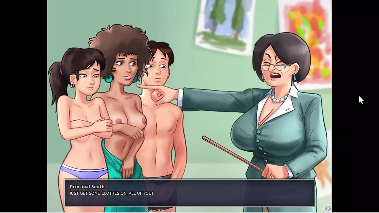 Summertime Saga - Miss Ross Sex Scene