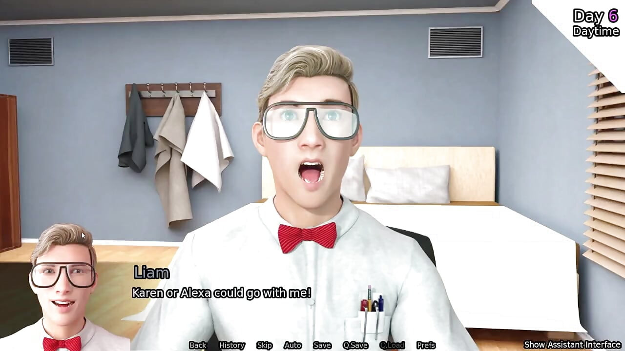 Maćeha dobiva kurac - Seksbot Futa Route #4 Igranje animirane porno igre