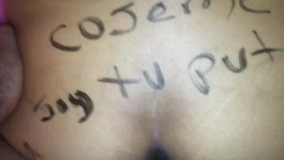 Cojeme soy tu puta FUCK ME IN YOUR WHORE