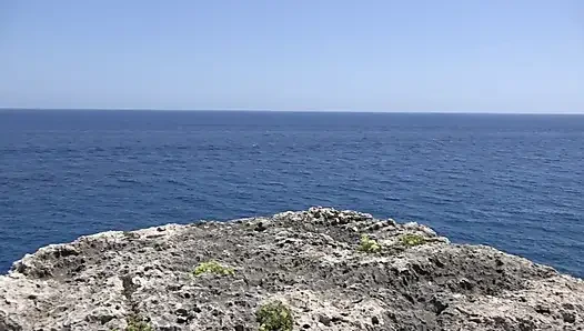 horny fuck with view of the sea