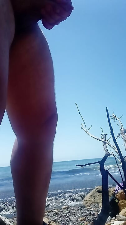 Ocean, thrill jerking off on nudisk beach