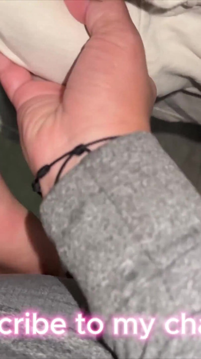 Big-bootied Girl Grabs Stranger's Dick